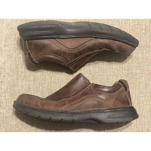 Clark Men's Brown‎ Loafer Slip On Shoes 9m